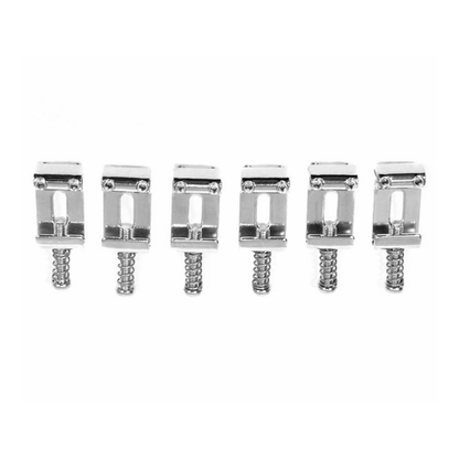 Gotoh AS101N S101 Series Bent-steel 11.3mm Electric Guitar Saddles in a Nickel finish (Set of 6)