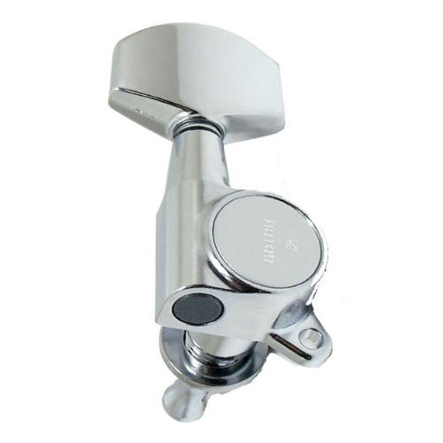 Gotoh ASG38101C SG381 Series Acoustic/Electric Guitar Tuning Machines in Chrome Finish (3+3)