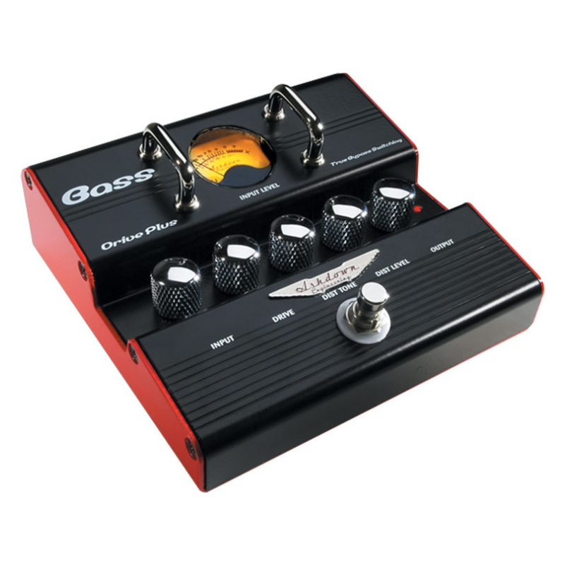Ashdown "Drive Plus" Bass Pedal with True Bypass Switching