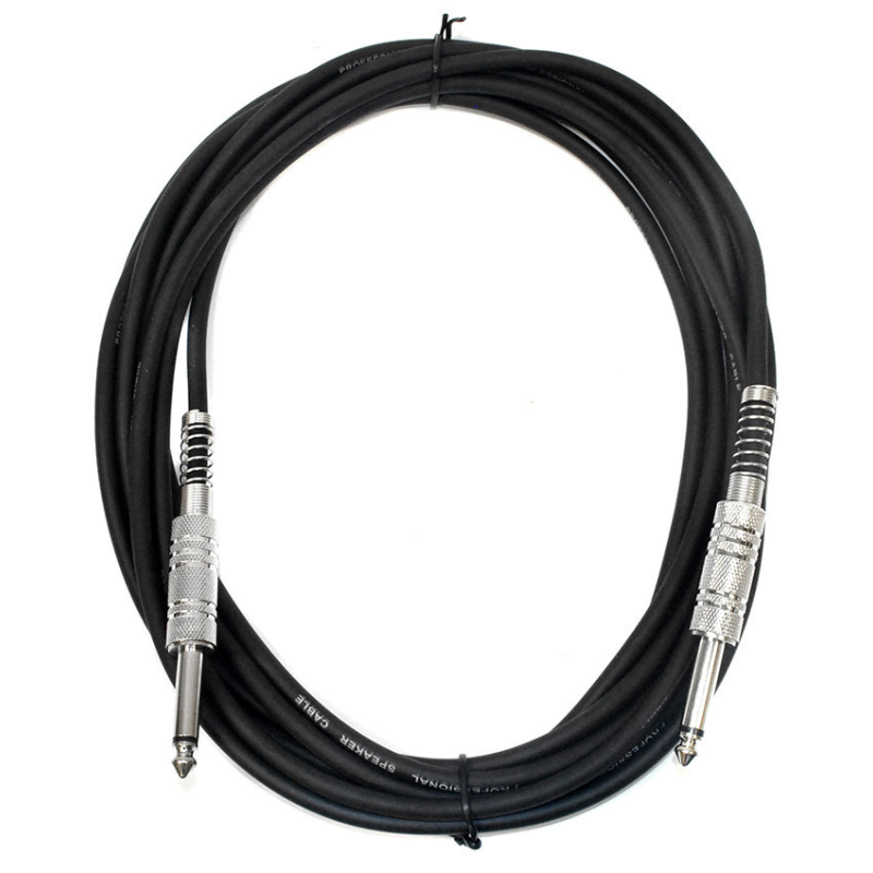 Leem 15ft Speaker Cable (1/4" Straight TS - 1/4" Straight TS)