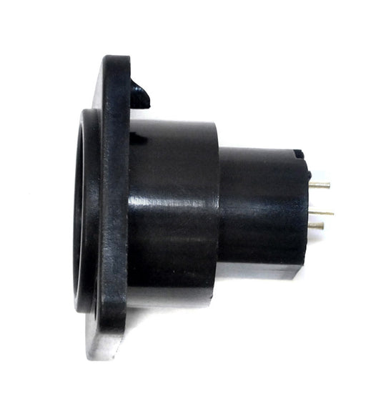 Leem ASP3FS2 3-Pin Female XLR Panel Mount Connector - 1pk