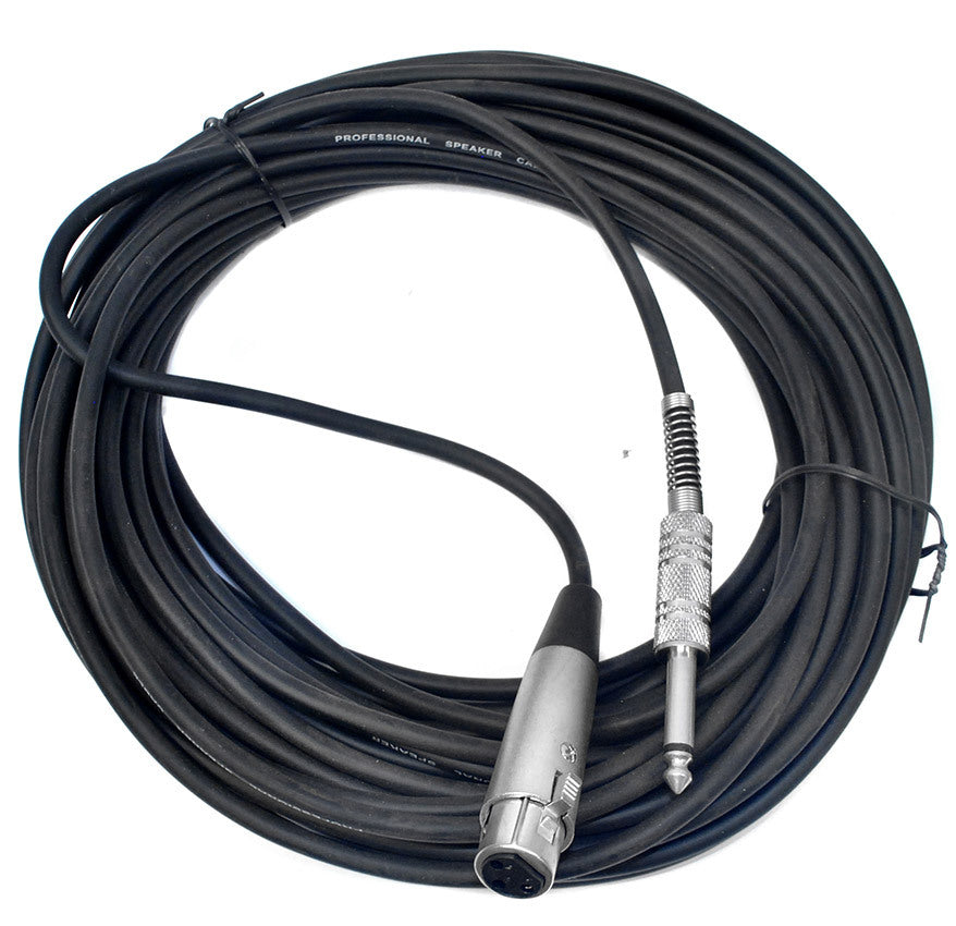 Leem 50ft Speaker Cable (1/4" Straight TS - 1/4" Straight TS)