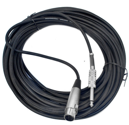 Leem 50ft Speaker Cable (1/4" Straight TS - 1/4" Straight TS)