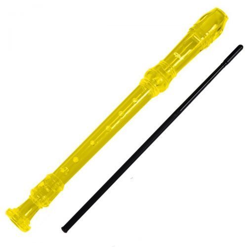 CPK Yellow AT33Y 3 Piece Transparent Recorder