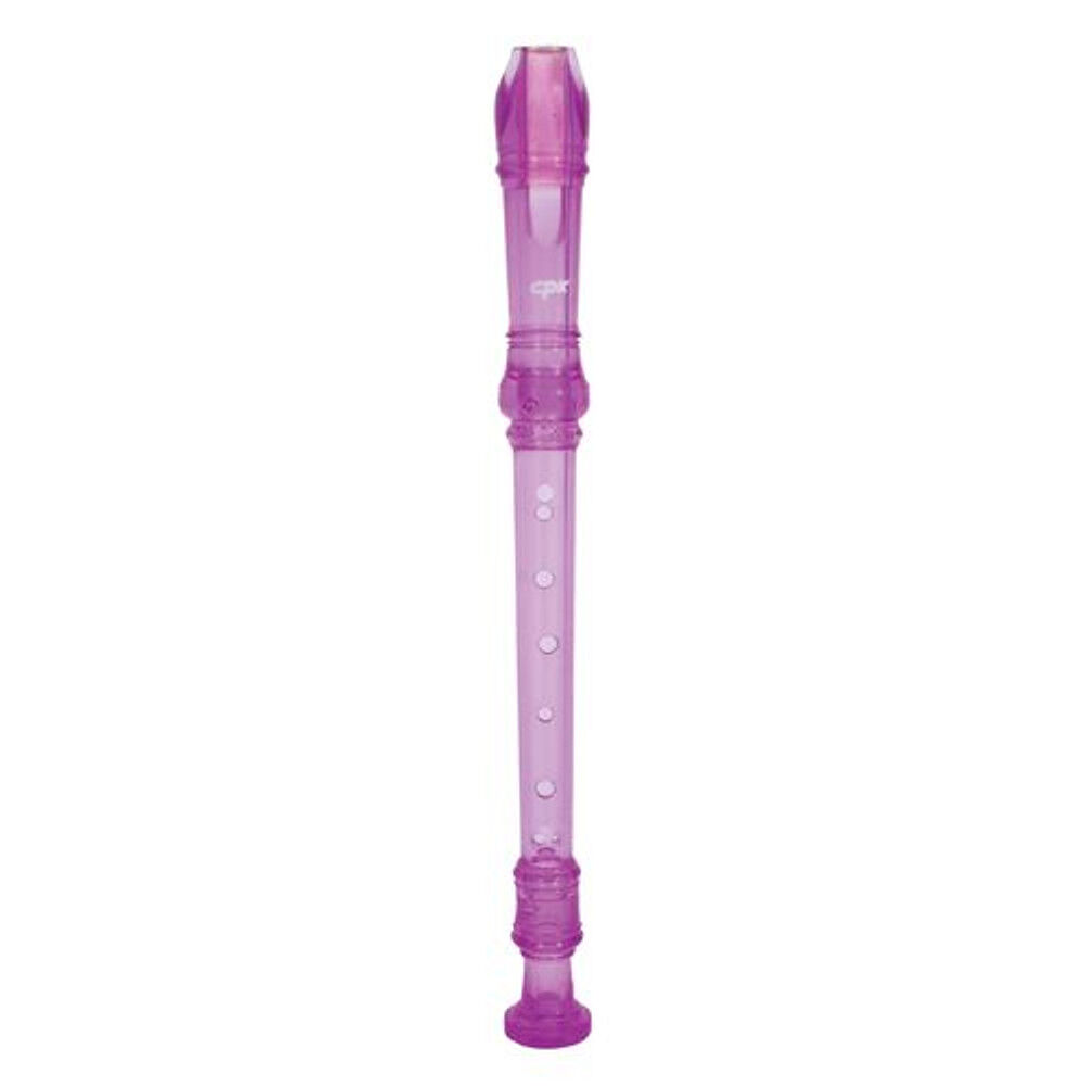 CPK Purple AT33P 3 Piece Transparent Recorder