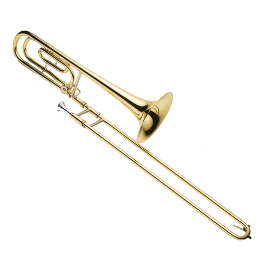 J.Michael TB550L Tenor Bass Trombone (Bb) in Clear Lacquer Finish