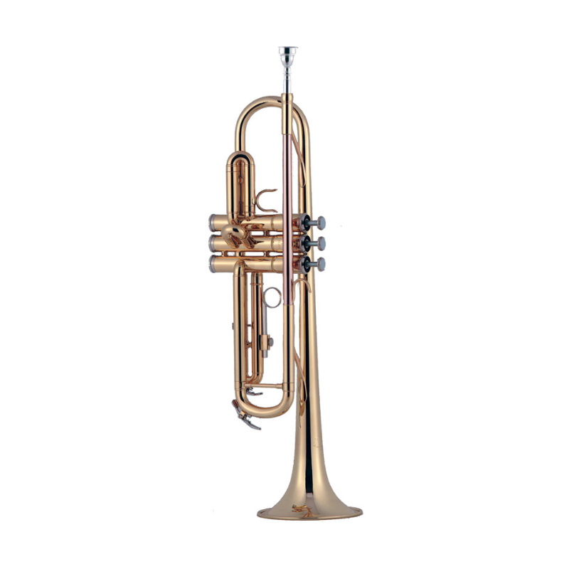J.Michael TR380 Trumpet (Bb) in Clear Lacquer Finish