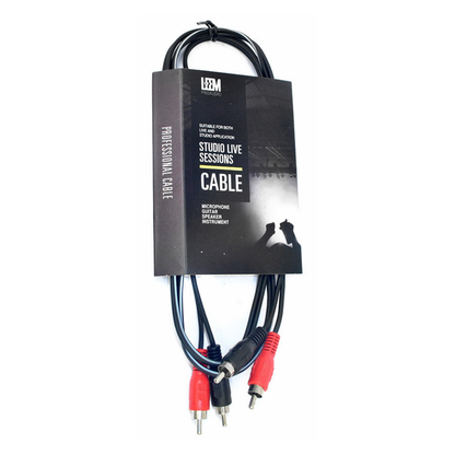 Leem 5ft Interconnect Cable (2 x RCA Jack Plugs - 2 x RCA Jack Plugs)
