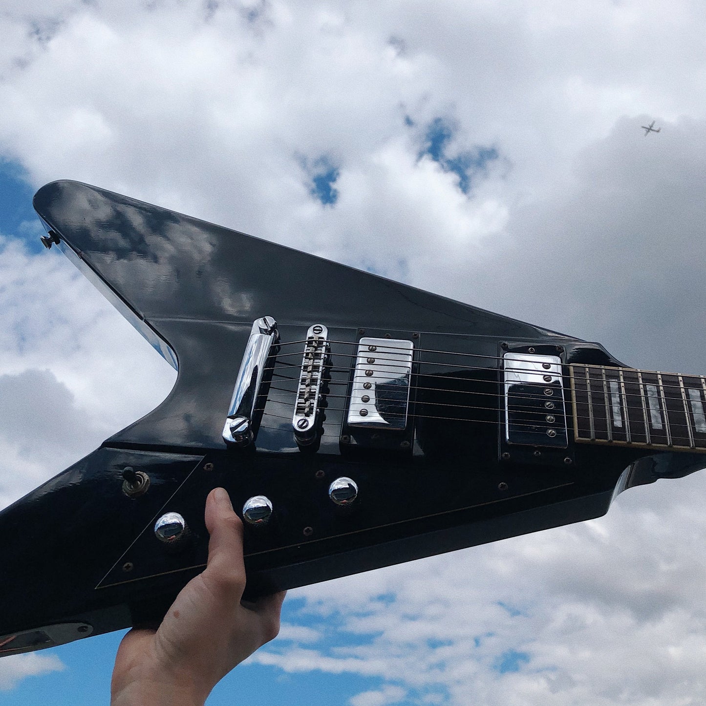 Reverend Volcano Flying V