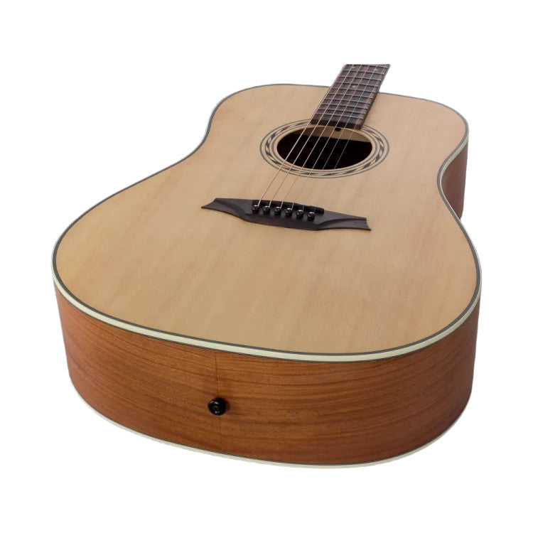 Bromo BAA1 Full-Sized Dreadnought Acoustic Guitar in Natural