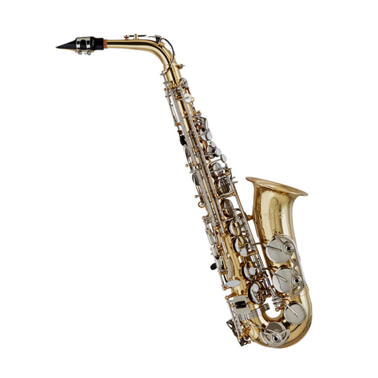Blessing BAS-1287 Alto Saxophone (Eb) in Clear Lacquer Finish