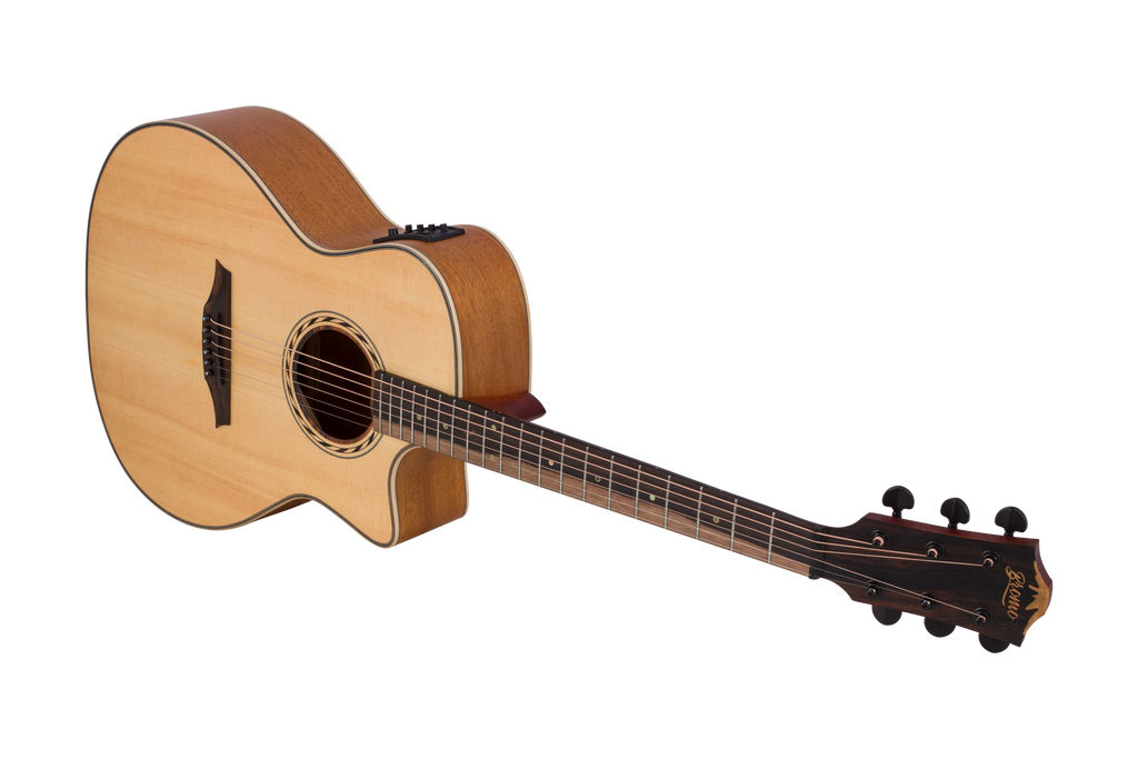 Bromo BAT2CE Grand Auditorium Cutaway Electric Acoustic Guitar