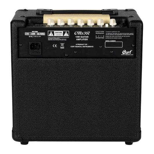 Cort CM15R 15 Watt Guitar Amplifier in Black