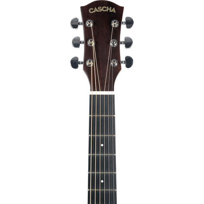 Cascha CASCGA300 Performer Series Dreadnought Acoustic Guitar in Natural Finish