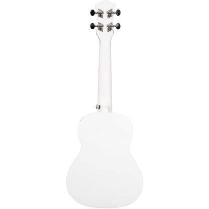 Cascha CASCULCDC Linden Series Concert Ukulele in White with Dreamcatcher Design & Bag