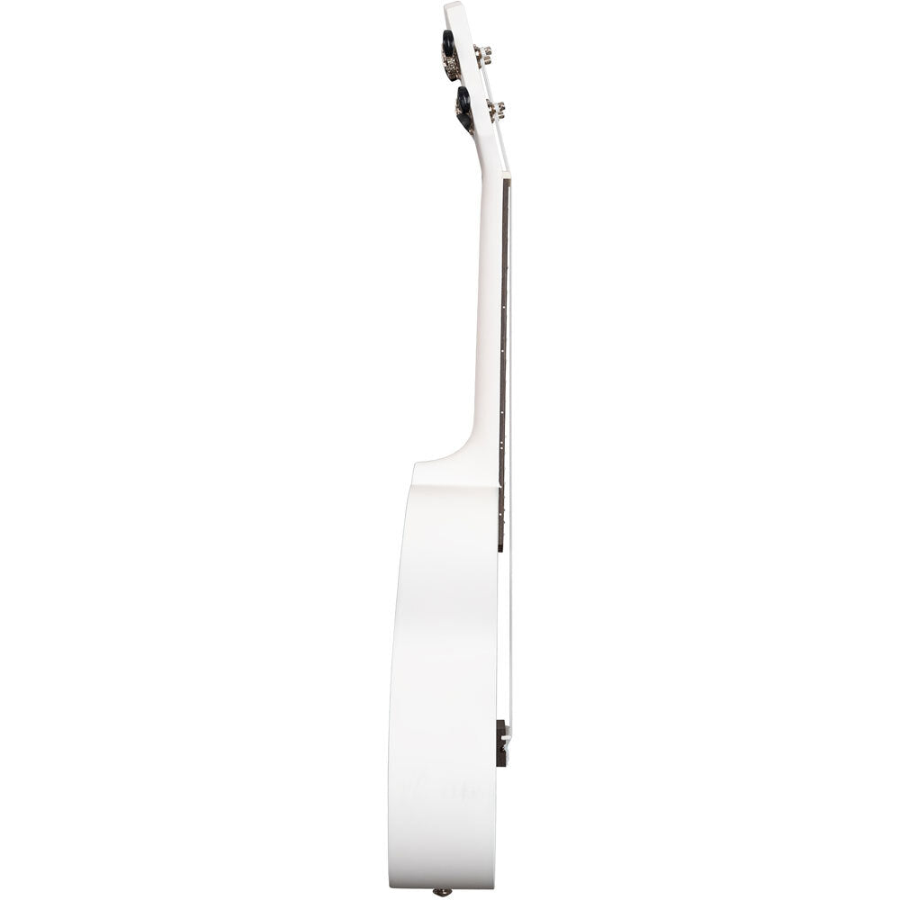 Cascha CASCULCDC Linden Series Concert Ukulele in White with Dreamcatcher Design & Bag