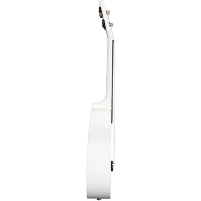 Cascha CASCULCDC Linden Series Concert Ukulele in White with Dreamcatcher Design & Bag