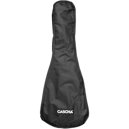 Cascha CASCULCDC Linden Series Concert Ukulele in White with Dreamcatcher Design & Bag