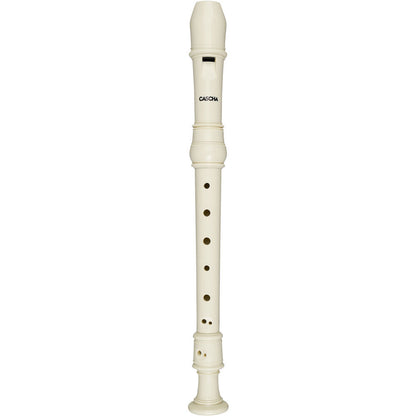 Cascha CASEH3909 Descant Soprano Recorder with Baroque Fingering in Ivory