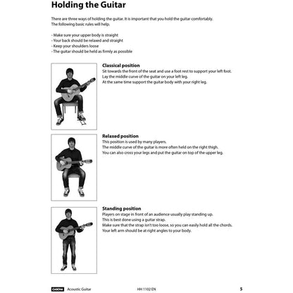 Cascha Learn To Play Quick & Easy Acoustic Guitar Method Book/Online Video