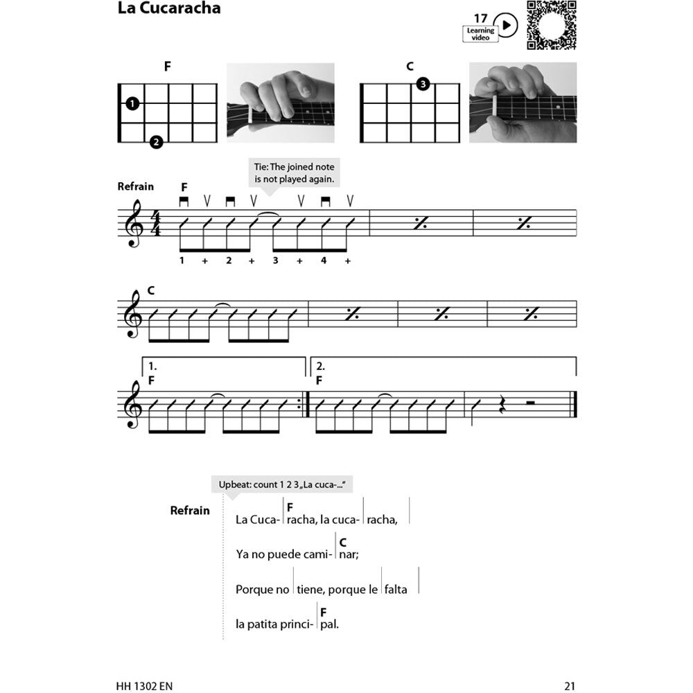 Cascha Learn To Play Quick & Easy Ukulele Method Book/Online Video