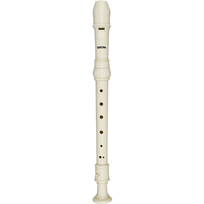 Cascha CASHH1510EN Descant Soprano Recorder Pack with Baroque Fingering in Ivory Book & CD