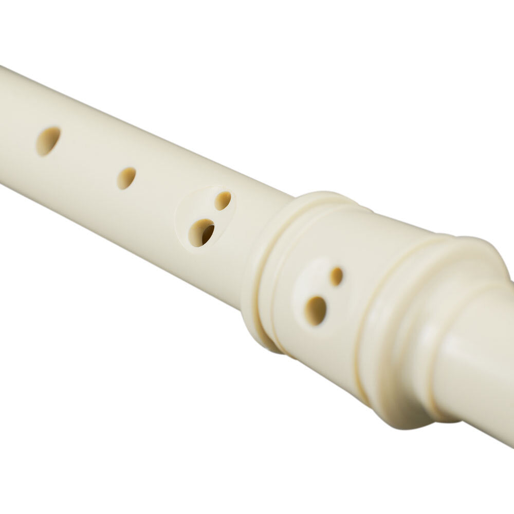 Cascha CASHH1510EN Descant Soprano Recorder Pack with Baroque Fingering in Ivory Book & CD