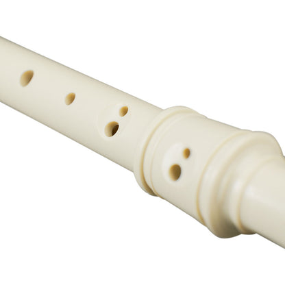 Cascha CASHH1510EN Descant Soprano Recorder Pack with Baroque Fingering in Ivory Book & CD