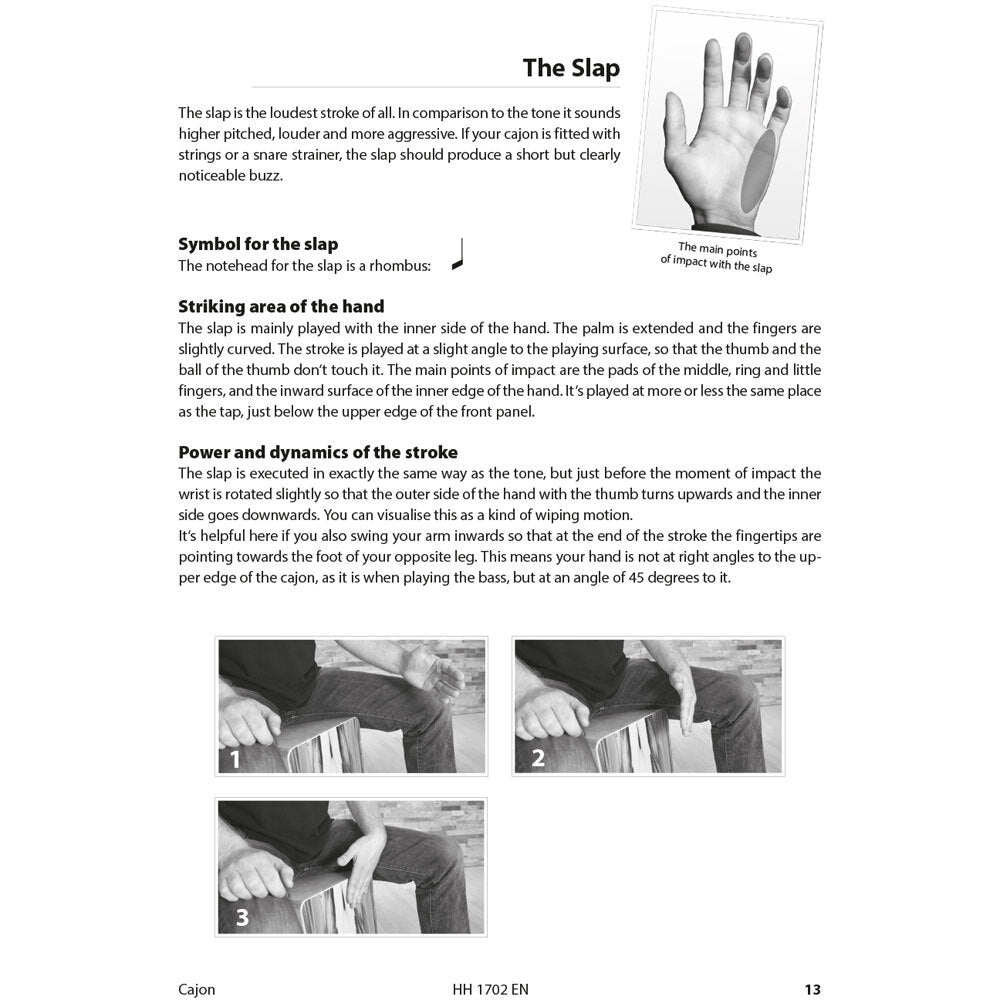 Cascha Learn To Play Quick & Easy Cajon Method Book/CD & DVD