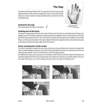 Cascha Learn To Play Quick & Easy Cajon Method Book/CD & DVD