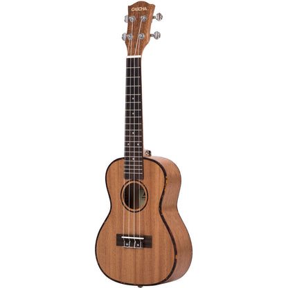 Cascha CASHH2035L Mahogany Series Lefthand Concert Ukulele in Natural Finish
