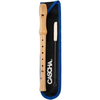 Cascha CASHH2130 Wooden Descant Soprano Recorder with Baroque Fingering in Maple