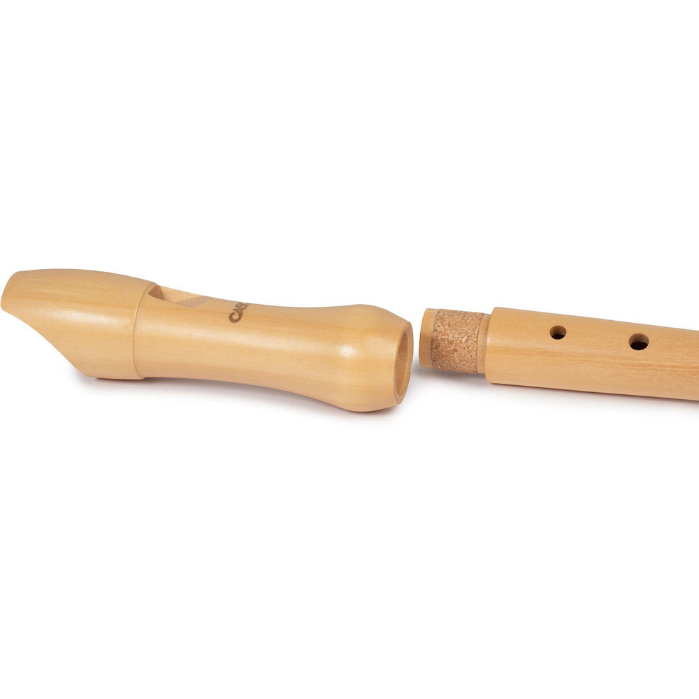 Cascha CASHH2130 Wooden Descant Soprano Recorder with Baroque Fingering in Maple