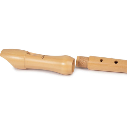 Cascha CASHH2130 Wooden Descant Soprano Recorder with Baroque Fingering in Maple