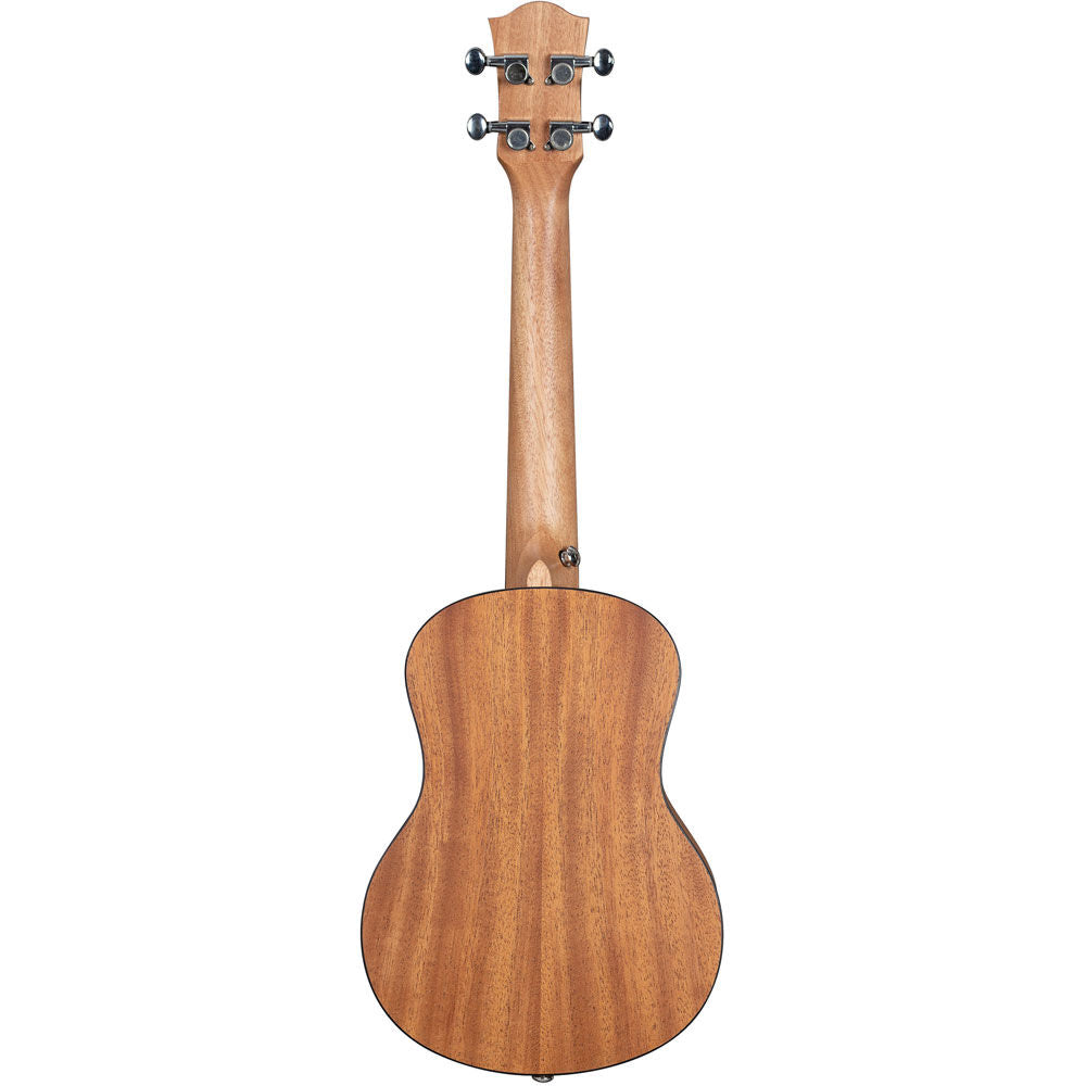 Cascha CASHH2154L Spruce Solid Top Series Left-Handed Tenor Ukulele in Natural Finish
