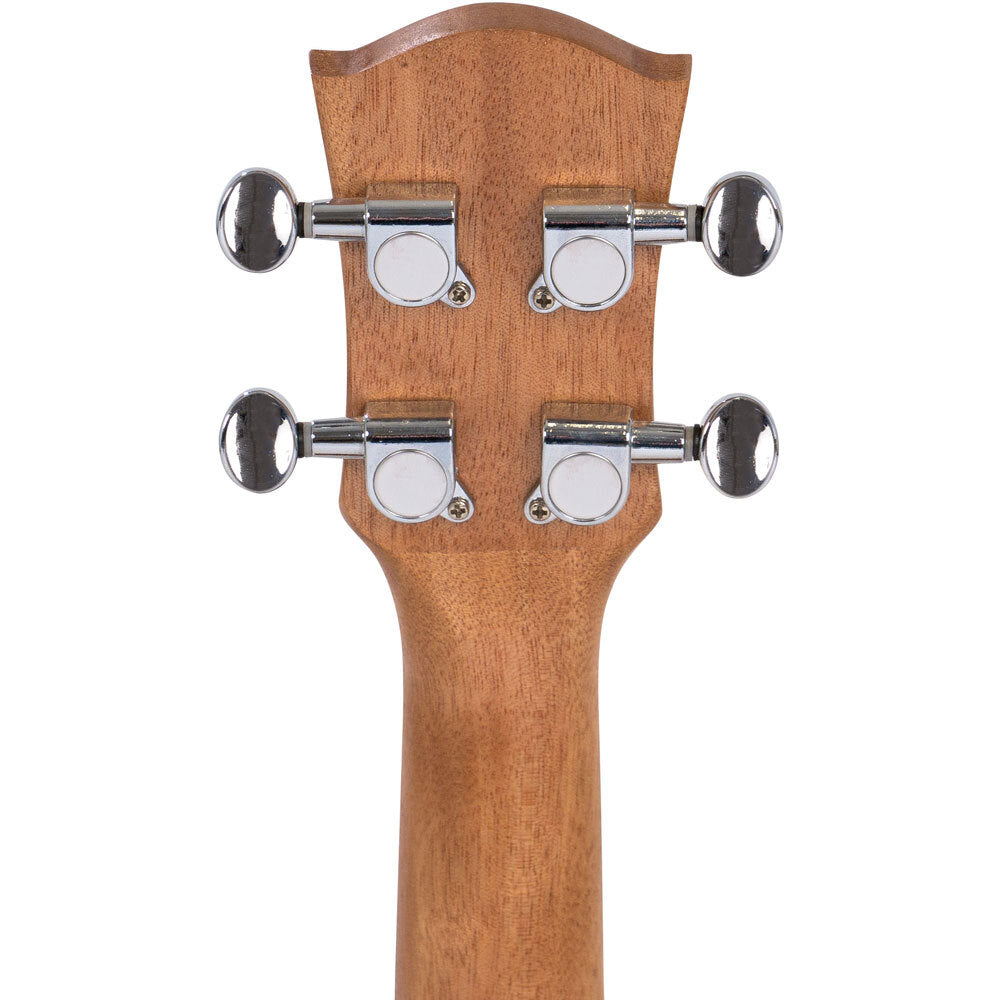 Cascha CASHH2154 Spruce Solid Top Series Tenor Ukulele in Natural Finish
