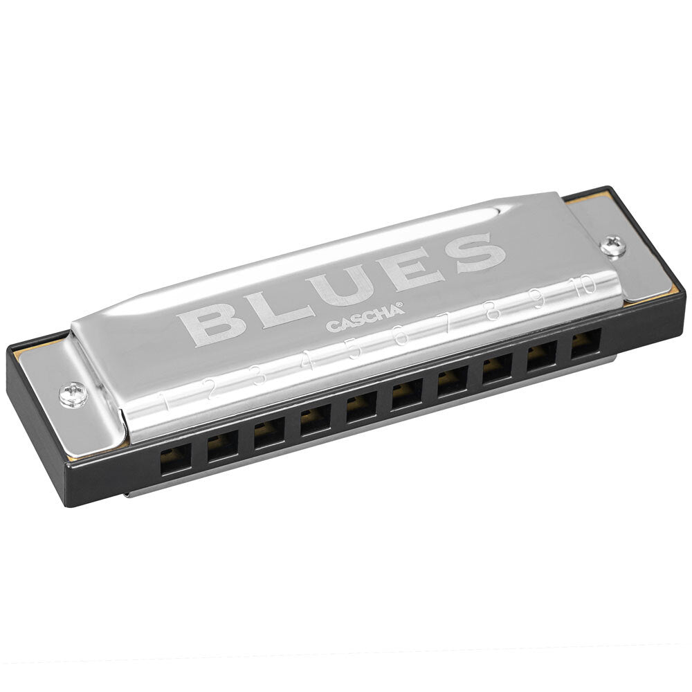 Cascha CASHH2223 7-Pce Blues Harmonica Set in the Keys A, Bb, C, D, E, F, G