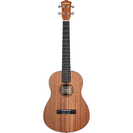 Cascha CASHH2243 Mahogany Series Baritone Ukulele in Natural Finish