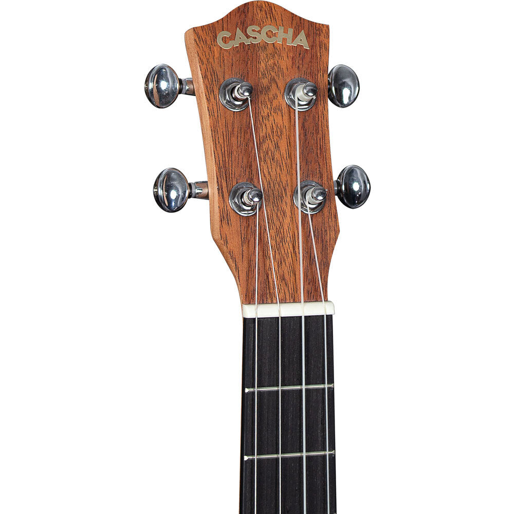 Cascha CASHH2243 Mahogany Series Baritone Ukulele in Natural Finish