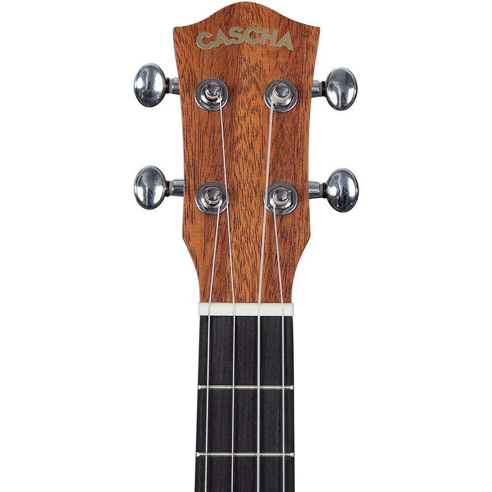 Cascha CASHH2243 Mahogany Series Baritone Ukulele in Natural Finish