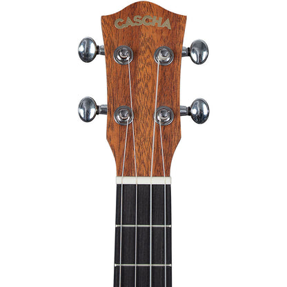 Cascha CASHH2243 Mahogany Series Baritone Ukulele in Natural Finish