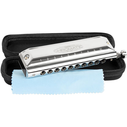 Cascha CASHH2272 10-40 Chromatic Harmonica in the Key of C