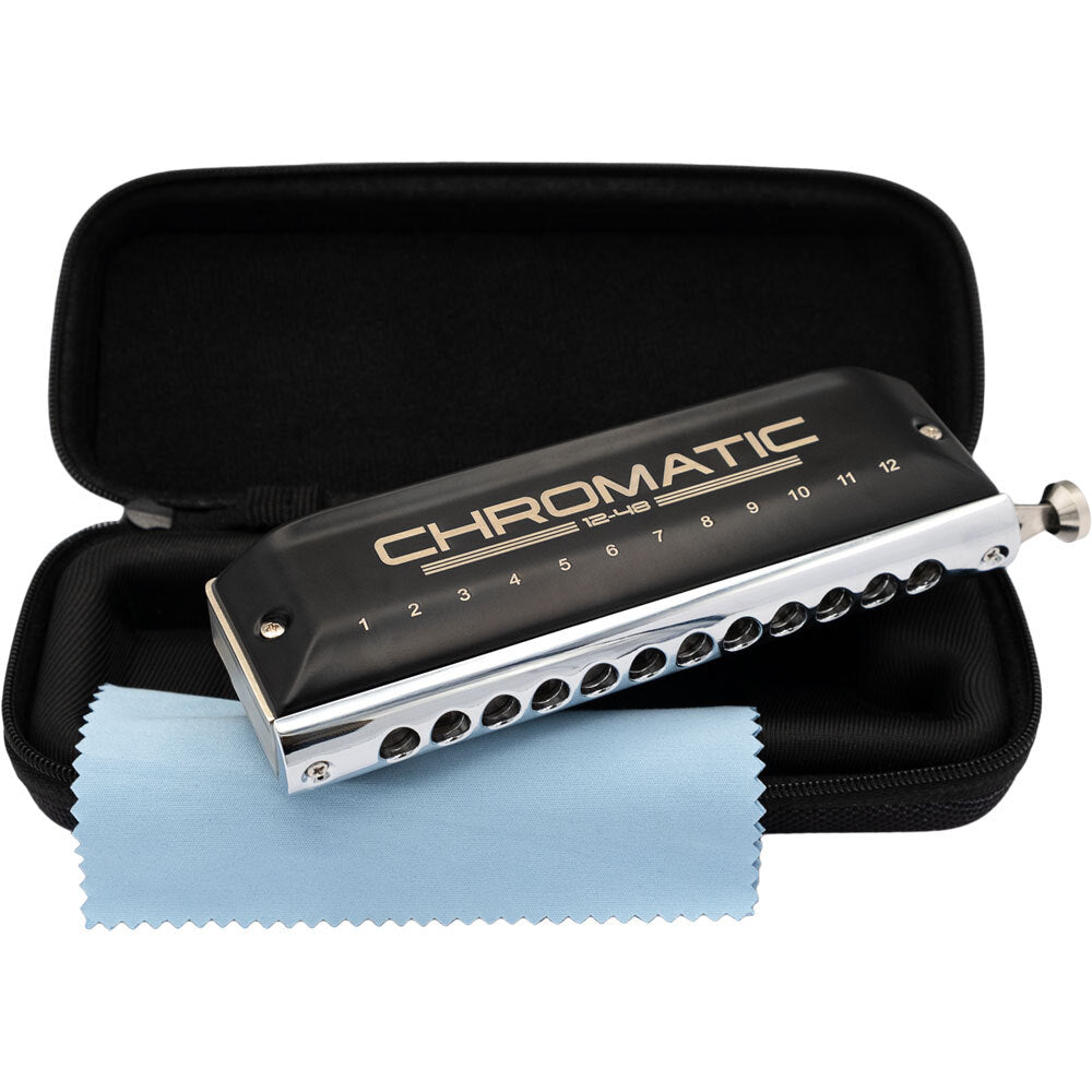 Cascha CASHH2290 12-48 Chromatic Harmonica in the Key of C