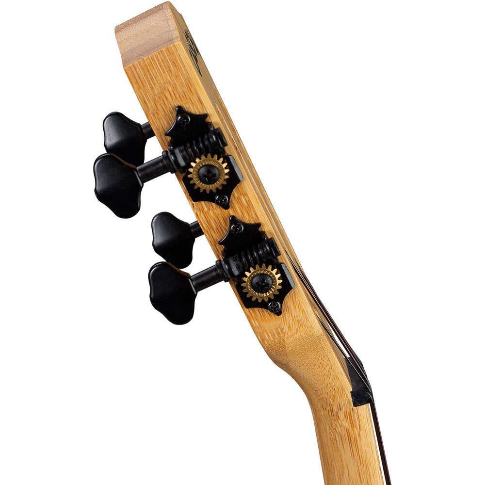 Cascha CASHH2313 Bamboo Series Concert Ukulele in Natural Finish