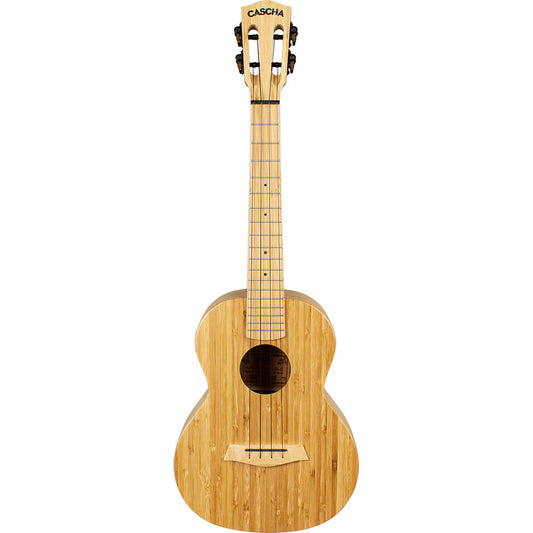 Cascha CASHH2314 Bamboo Series Tenor Ukulele in Natural Finish