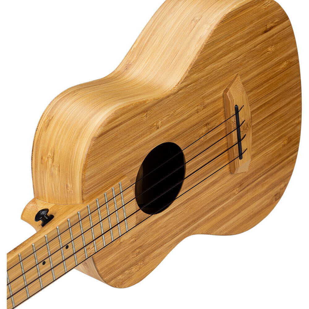 Cascha CASHH2314 Bamboo Series Tenor Ukulele in Natural Finish