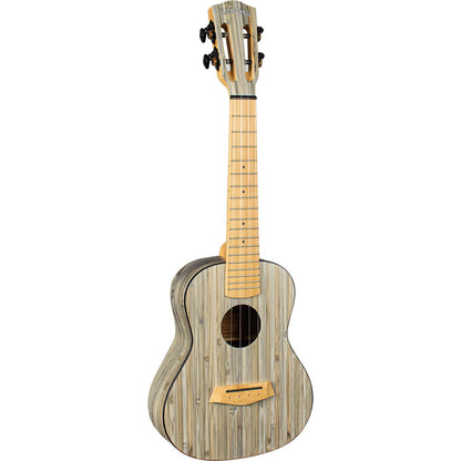 Cascha CASHH2316 Bamboo Series Concert Ukulele in Graphite Finish