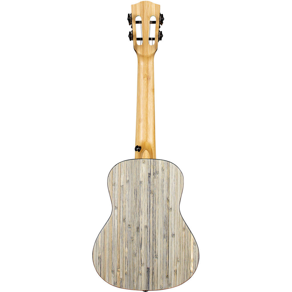 Cascha CASHH2316 Bamboo Series Concert Ukulele in Graphite Finish