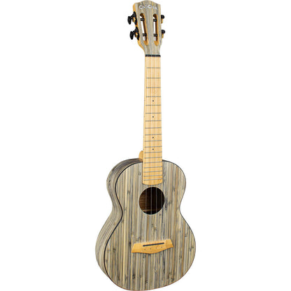 Cascha CASHH2317 Bamboo Series Tenor Ukulele in Graphite Finish
