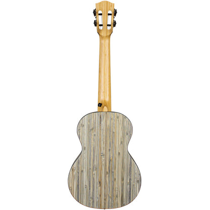 Cascha CASHH2317 Bamboo Series Tenor Ukulele in Graphite Finish